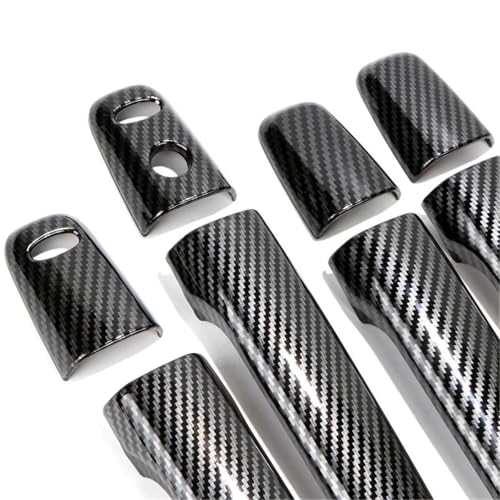 Garniture décorative poignée Mitsubishi Lancer 2008-2017 finition premium - 4