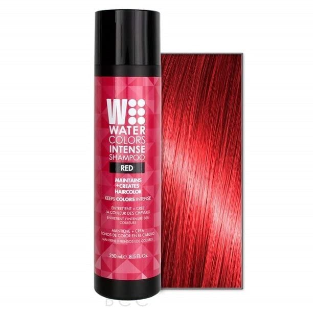 Watercolors Intense Color Shampoo 8.5 oz (Red)