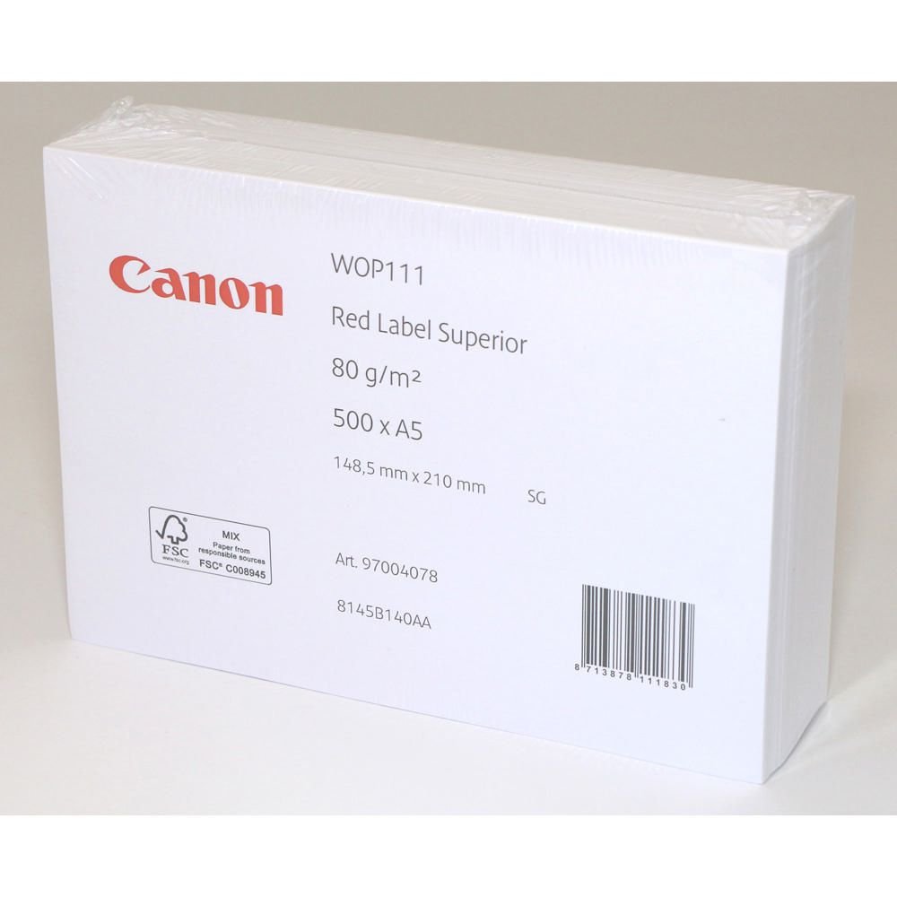 Buy Canon A5 80gsm Red Label Copier 