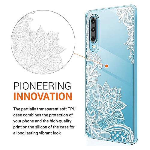 ZhuoFan Cover Huawei P30, Custodia Cover Silicone