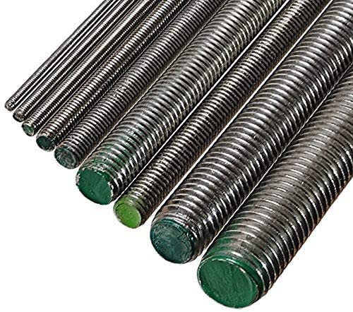 1 tige filetée DIN 975/DIN 976 acier inoxydable A2 M 12 1000 mm de long