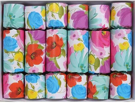 Splash of Spring Decorative Party Favors - Set of 6 All Occasion Favors, Each containing a Packet of Easy to Grow Flower Seeds