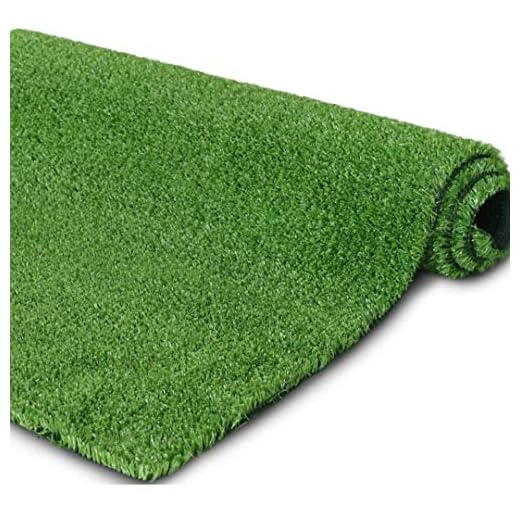 Comfy Home High Density Artificial Grass Carpet for Floor (3 Feet X 4 Feet) Green, 1 Pc