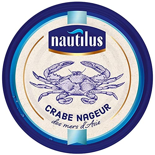 NAUTILUS - CRABE 100% MORCEAUX 105 G - LOT DE 2