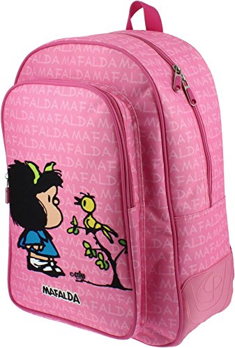 Grafoplás 37500149 ��Mochila escolar diseño Mafalda Pajarito