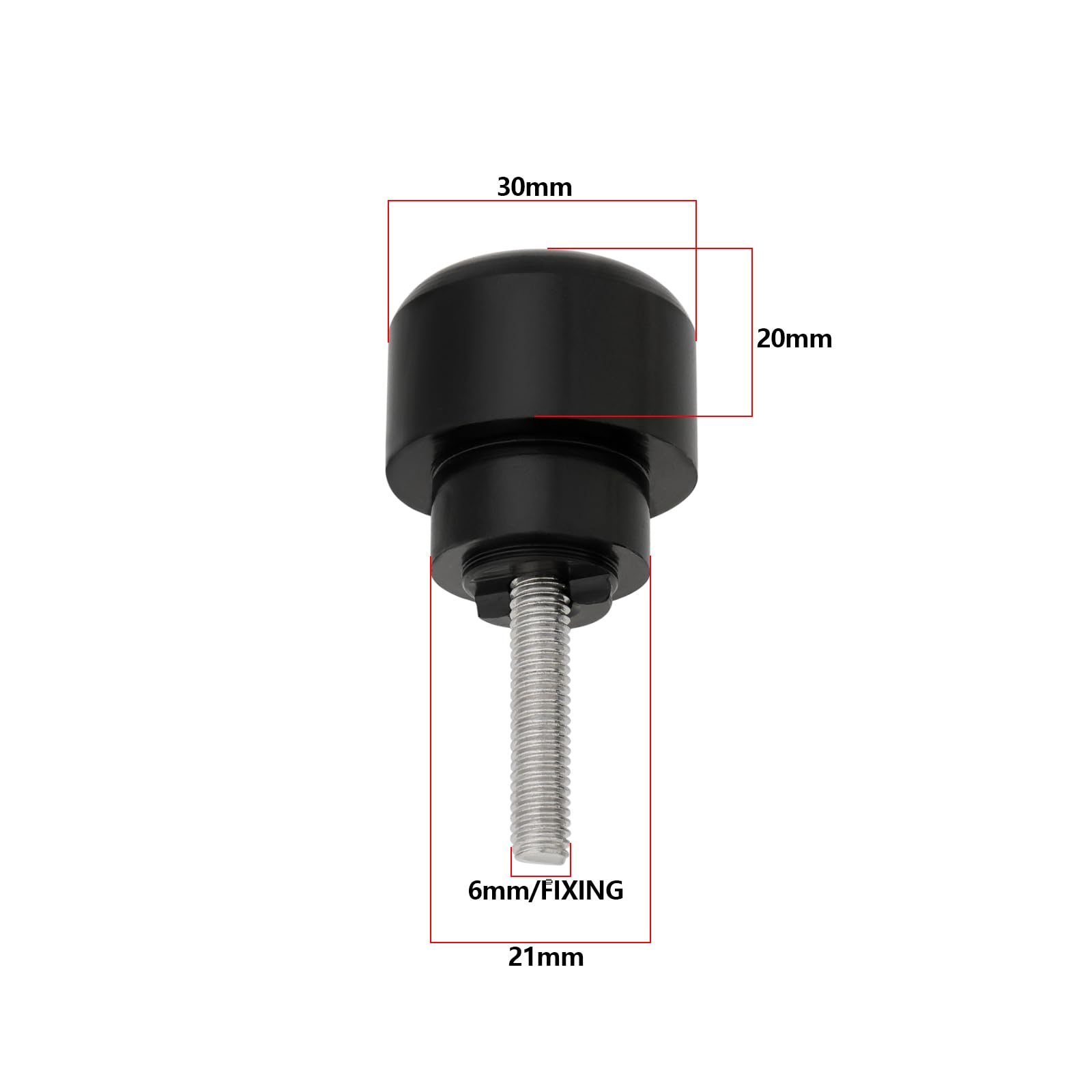 1 Par Contrapesos para Extremos de Manillar Tapas de Aluminio para Extremos de Manillar Tapones para Extremos de Motocicleta Contrapesos Compatible con Honda CBR600RR F5