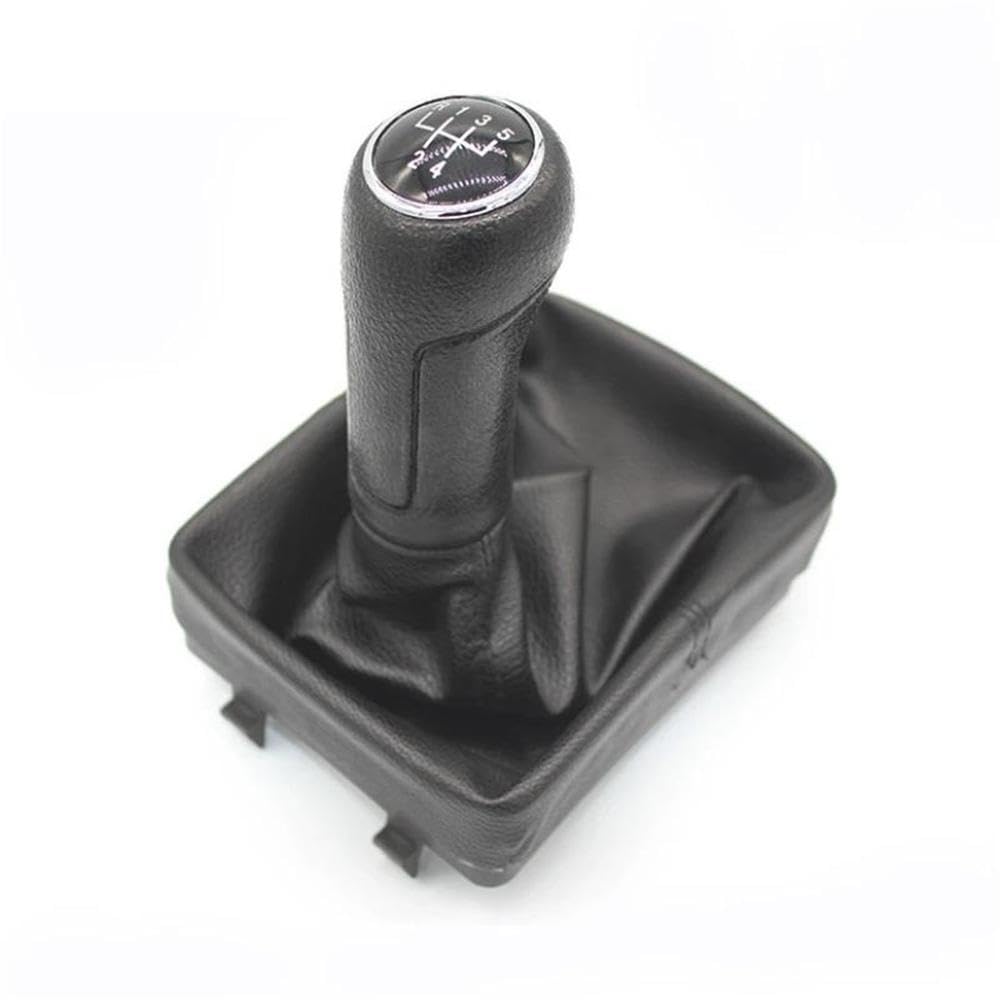 POANBCGY Shift Ball Joint for Polo 9N 9N2 2002-2009 Leather Gear Shift Knob Lever Shifter Gaiter Boot Case