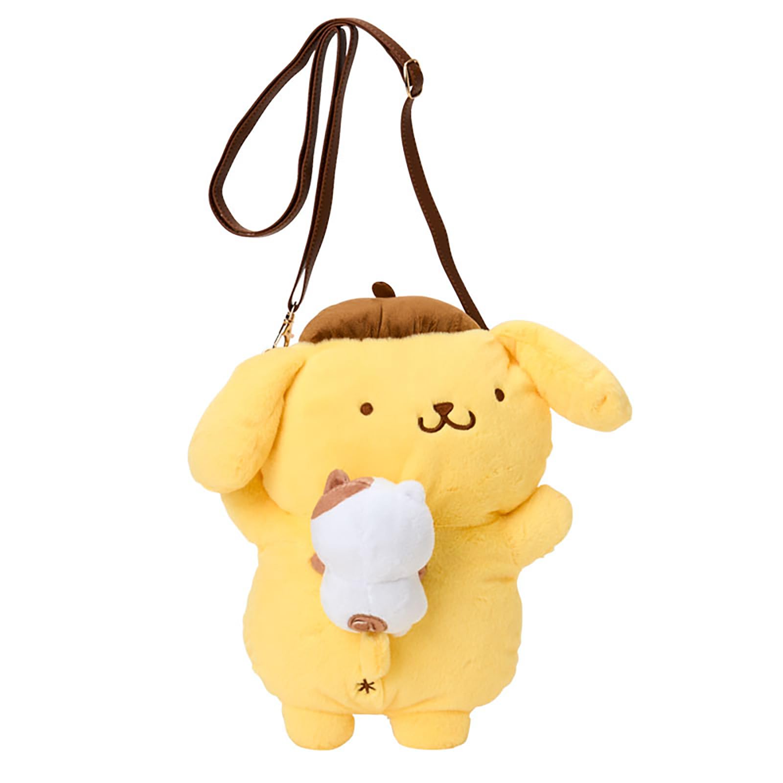 Sanrio プリンとマフィンなかよしタイム ポムポムプリン ぬいぐるみ サンリオ「プリンとマフィンなかよしタイムデザインシリーズ