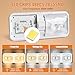 Noger RV LED Lights Interior 12v 600LM, Camper Lights 8W, Ceiling Dome Light with Switch for RV Camper Trailer Boat Car (Natural White 4000-4500K, 5 Pack)