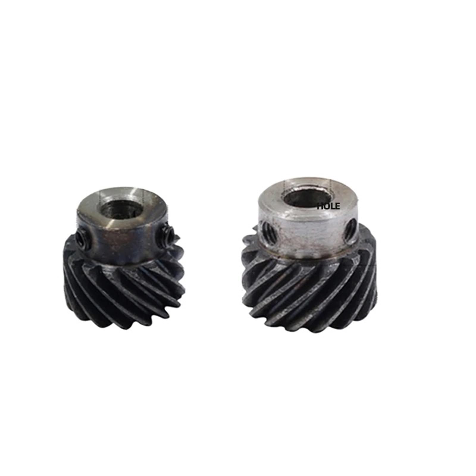 Engrenage hélicoïdal gauche et droitier 1 M 15 dents diamètre intérieur 8/10 mm crémaillère Dnc 1 pièces(1pcs left hand,1M15T 10mm hole)
