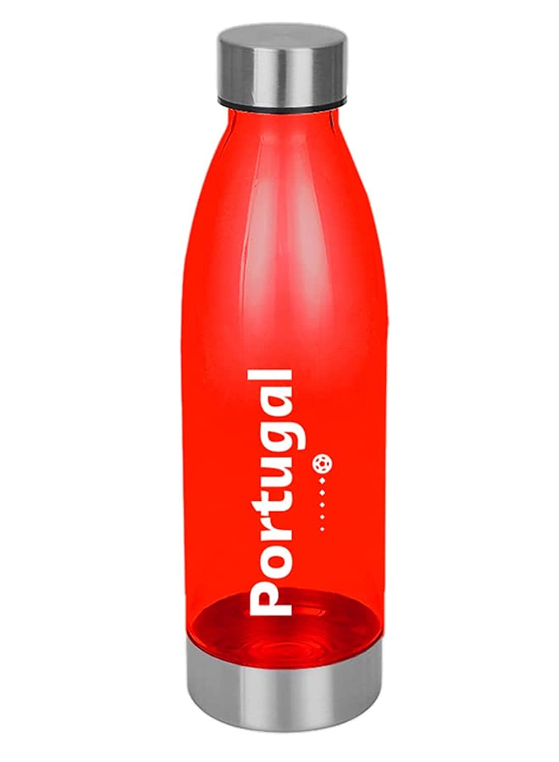 Fifa world cup qatar 2022 tritan sports bottle portugal 650ml - Red