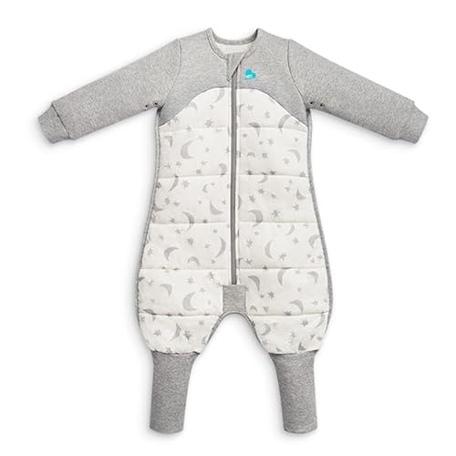 Love to Dream Traje de dormir cálido para bebé (6-12 meses), saco de dormir súper suave regulador de temperatura, manta cálida 2.5TOG, color blanco