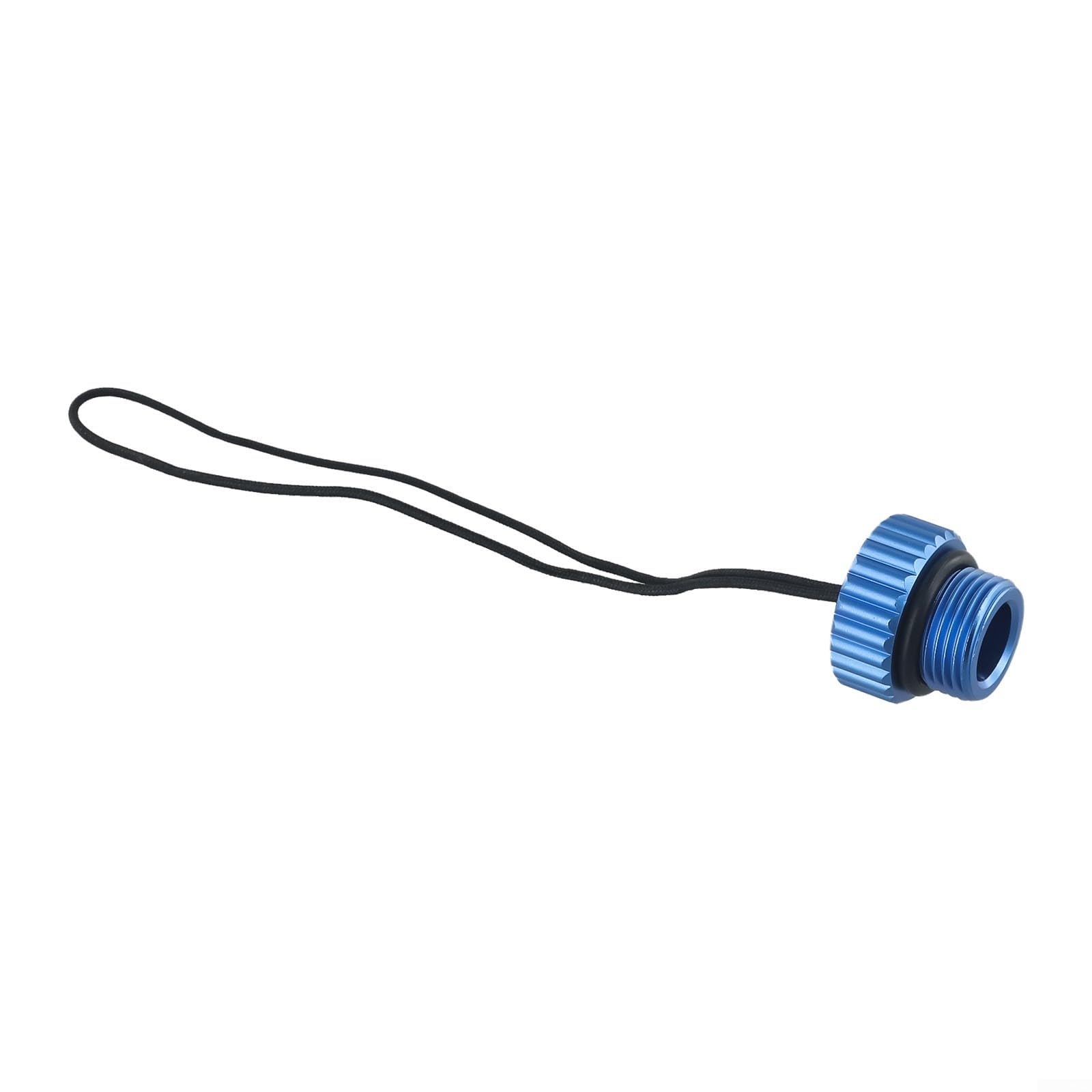 Belnotelt DIN Tank Valve Threaded Cover - Scuba Diving 6061 Aluminium Protection -Plug 5/8-14NPS Regulator Guard, Cylinder Head, Safety Cap Gear Accessory(Blue)
