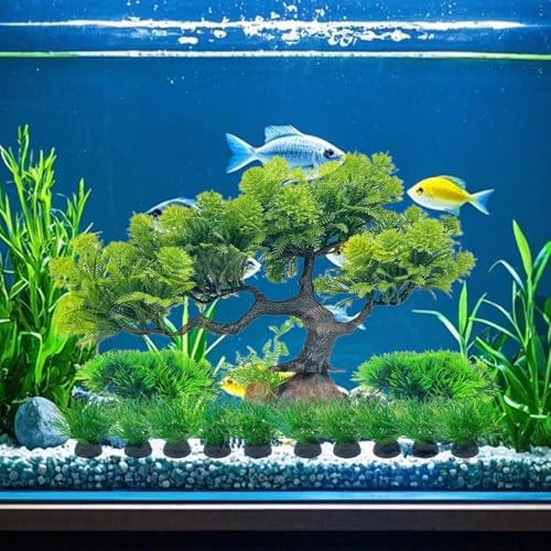 Simulation Betta Tank Plants Set pour décoratives du réservoir - 3