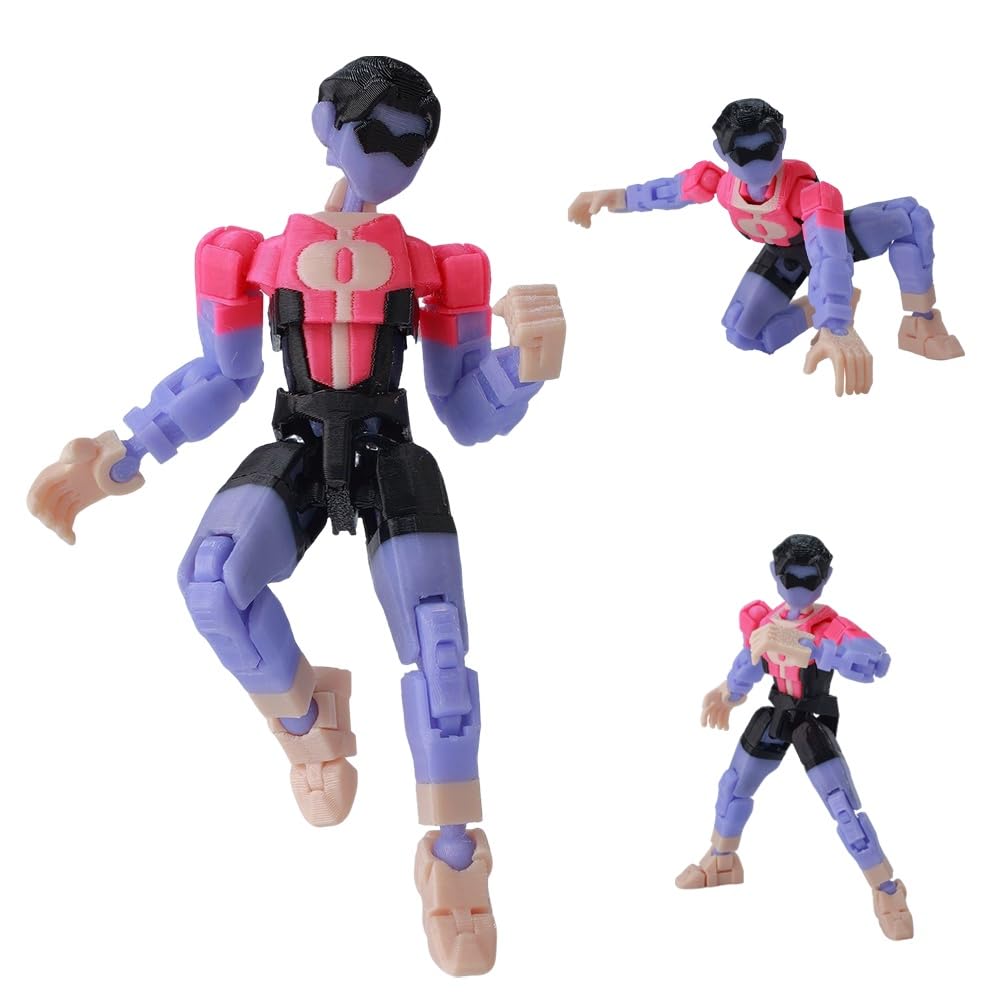 Jiumaocleu Oliver Grayson Action Figure - 3D Printed Multi-Jointed Figures, Anime Omni Man Articulated Collectible Figurine Decorations Gifts for Fans 13.5cm โ image 1