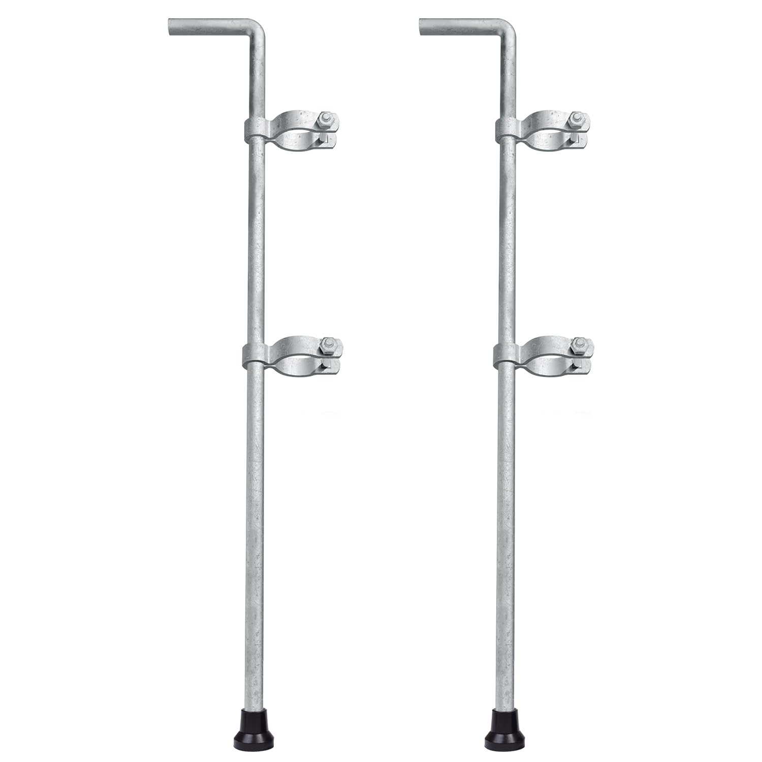 VIVIDA Gate Drop Rod 36 inch, Chain Link Fence Gate Cane Bolt, 2 PCS
