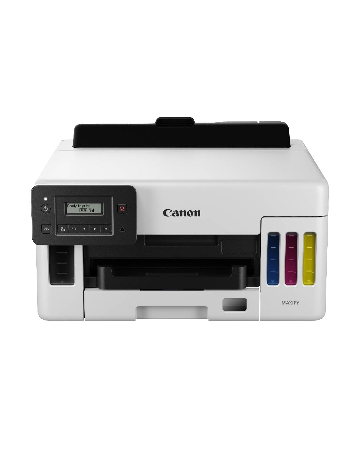 Canon MAXIFY GX5050 Imprimante A4 Couleur pour la Maison et Le Bureau, Imprimante Jet d'encre MegaTank, Connectivité Wi-FI, Ethernet et USB