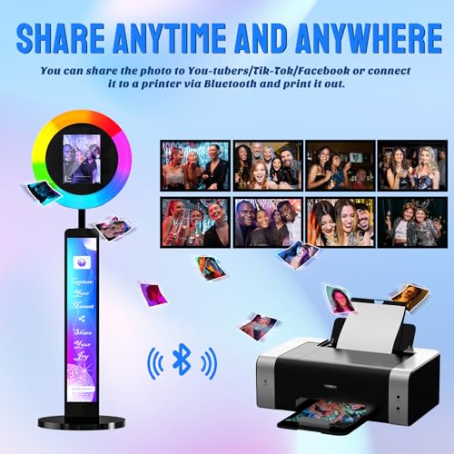 Présentation du produit : iPad Photobooth avec Ring Light – Image 5