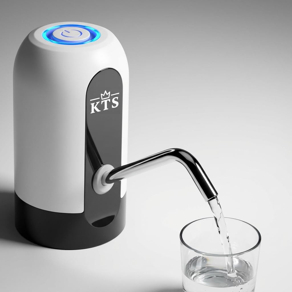 Konquer TimeS 4th Generation Automatic Wireless Water Can Dispenser Pump for 20 Litre Bottle | New Robust Motor Technology | with Type-C Fast Charging | 1200mAh Rechargeable Battery-image-32