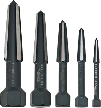 Knipex 9R4719003 Screw Extractor Double-Edged Set, 5 Pack