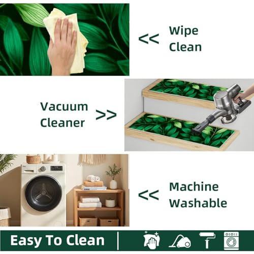 Tapis d'escalier antidérapants pour escalier bois glissant : solution réutilisable - 8