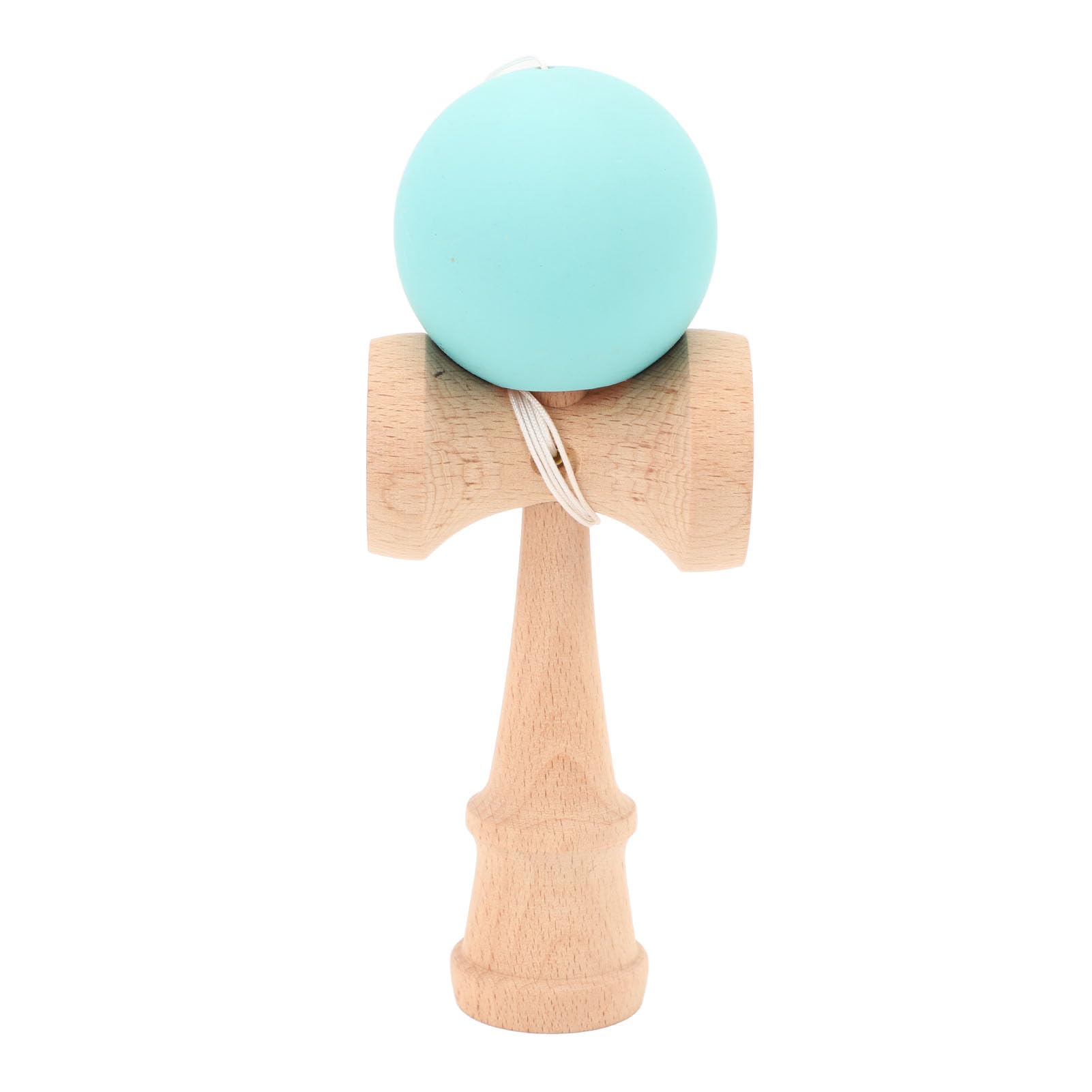 Vikye Kendama, Wooden Skill Toy with Durable Beech Wood Construction, Hand Eye Coordination Training for Party Games and Outdoor Fun (Green)