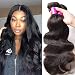 ALI JULIA 20 18 16 Inch Brazilian 10A Virgin Body Wave Hair Weave 3 Bundles 10A Grade 100% Unprocessed Human Hair Weft Extensions Natural Color 95-100g/pc