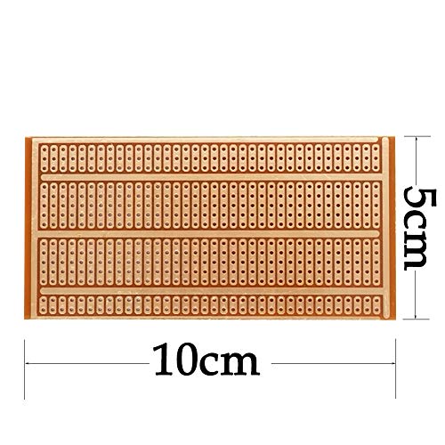 Yungui 12Pcs 50X100Mm 2-3-5 Joint Universal Pcb Boards Single Side Copper Prototype Paper Circuit Stripboards Breadboard #TOP2
