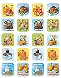 Teacher Created Resources Thanksgiving Stickers, Multi Color (1255)