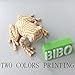 BIBO 3D Printer Dual Extruder Sturdy Frame WiFi Touch Screen Cut Printing Time in Half Filament Detect Demountable Glass Bed