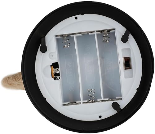 Miniatura 7 de Lámpara lunar encantada con USB  pilas LED, lámpara de luna colgante, luz nocturna, luna creciente, lámpara de luna mágica, lámpara de luna para