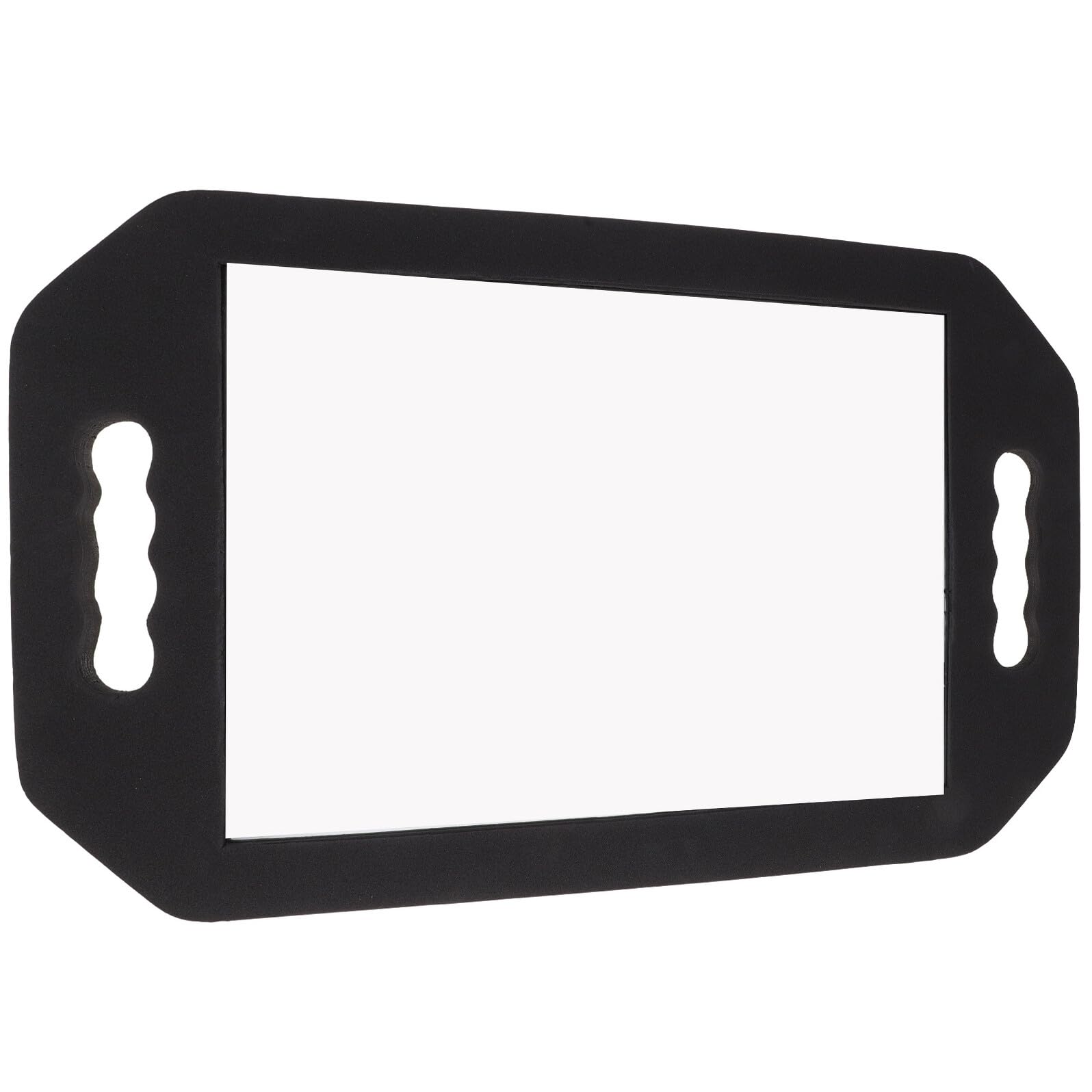 Miroir de beauté carré haute résolution et résistant avec cadre antichoc
