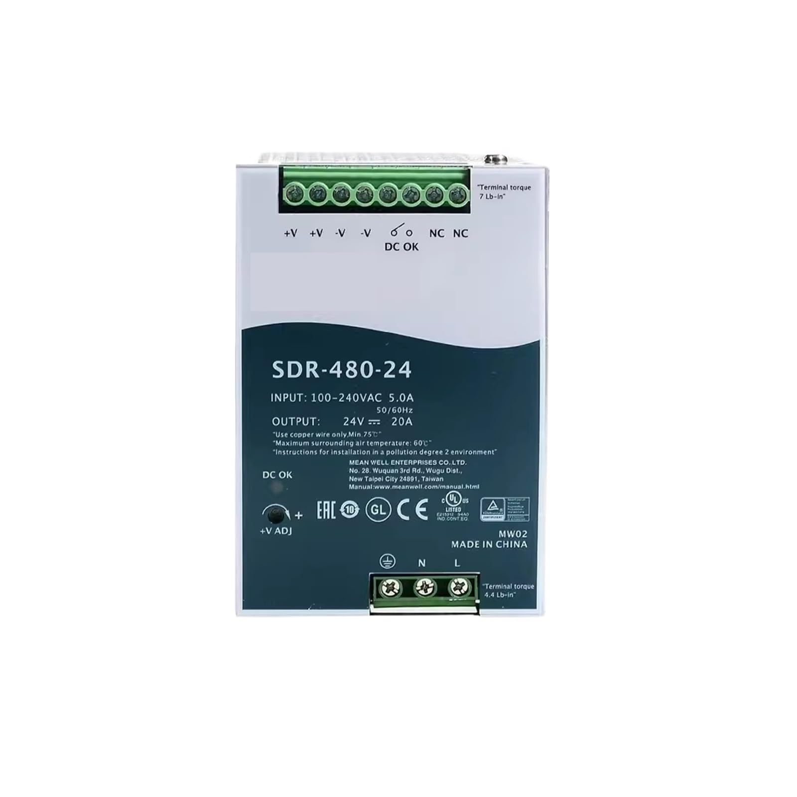 BALYDLUL SDR-480-24 SDR-480-48 480W power supply(SDR-480-48)