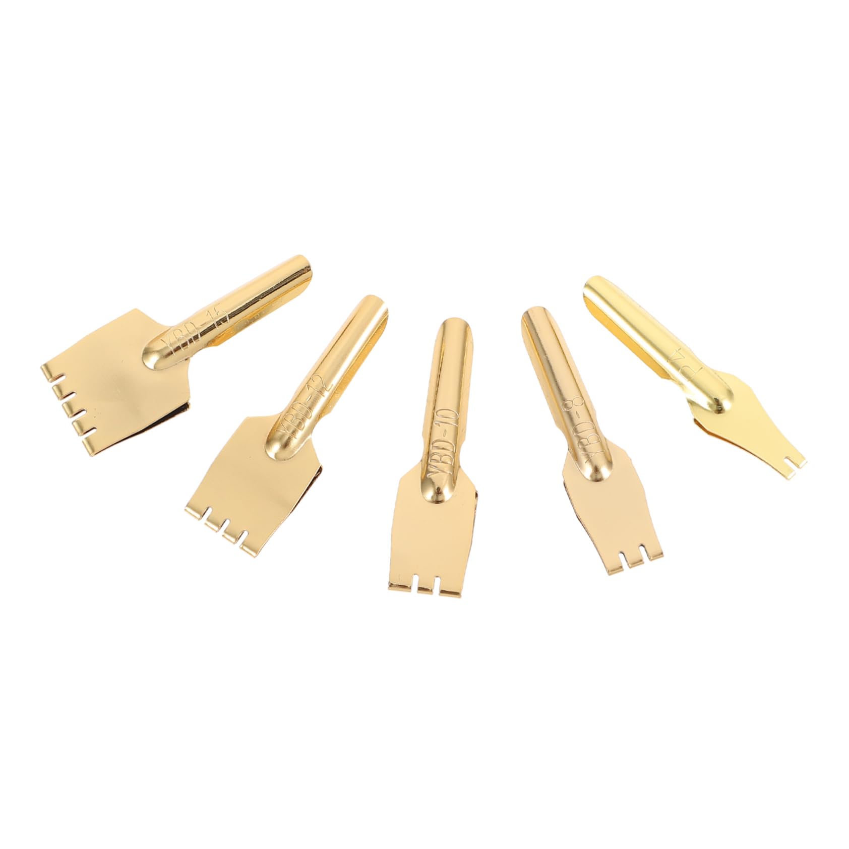 FUNOMOCYA 5pcs Calligraphy Pen Tips Old Fashioned Metal for Fountain Pens Calligraphy Accessories