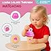 JOYCAT Ice Cream Play Set for Toddlers 1-3, Color Sorting Stacking Toys, Pretend Play Food for Girls Kids Valentines Gifts, Fine Motor Skills Learning Toys for Preschool (7 Cones 7 Scoops 1 Bucket)