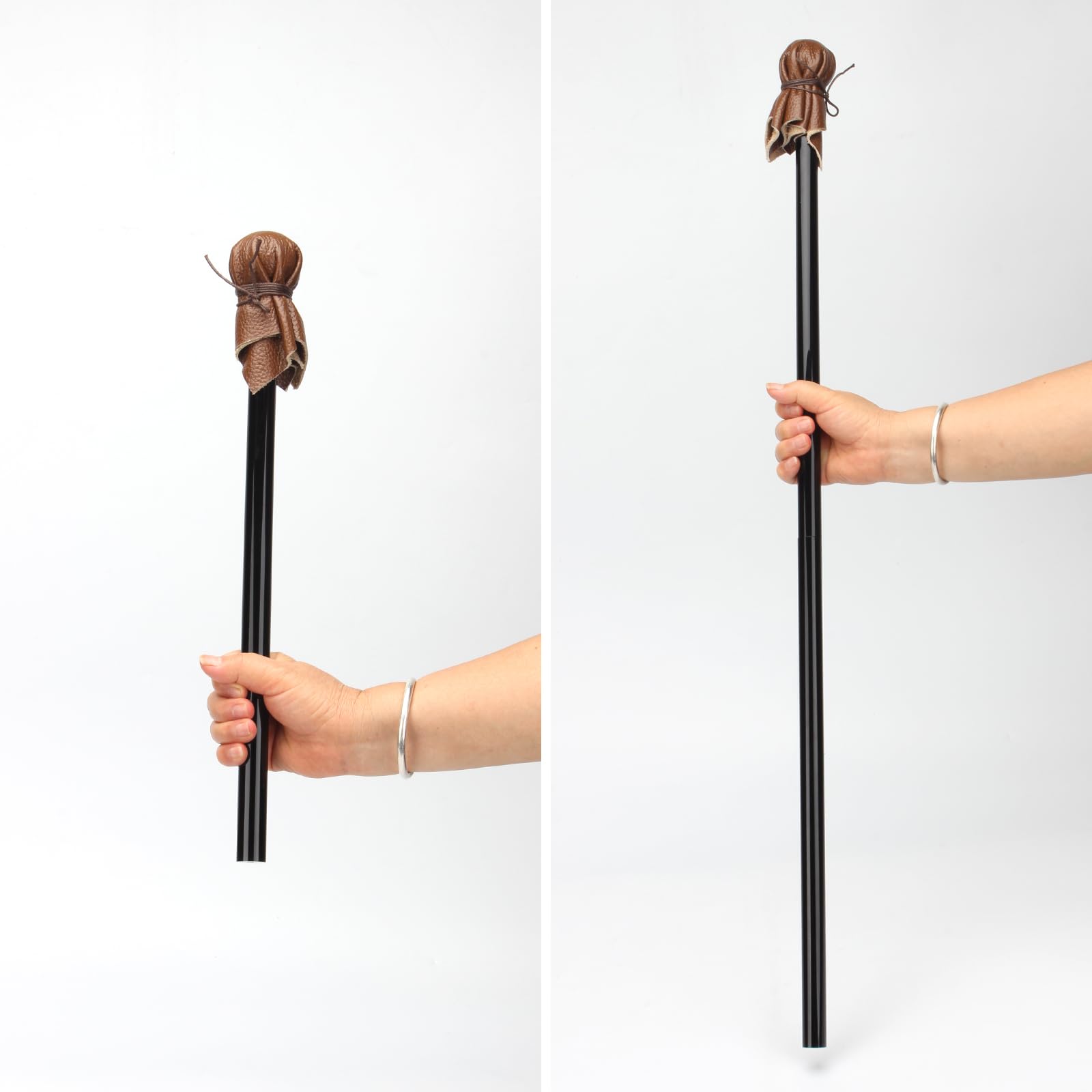 Abnehmbarer Mahl-Stick, 82,7 cm, zum Stehen von Malerhand | Falling in Art Mahl Stick Acrylstab mit Kunstleder, Künstler-Malerei, Handauflage, Werkzeug für Malerei, Skizzierzubehör