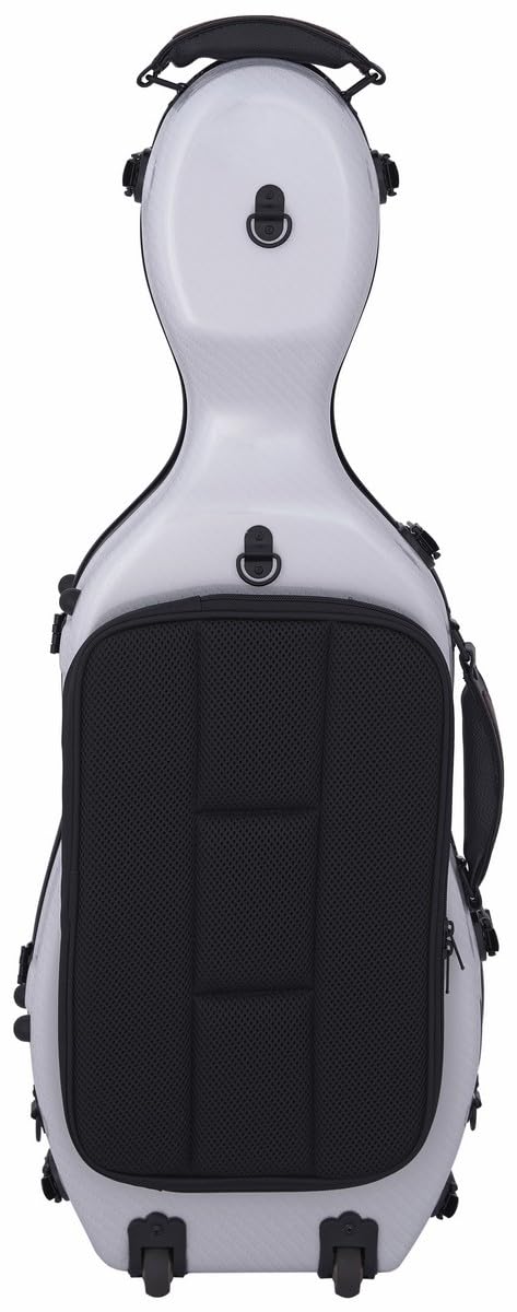 Custodia per Viola Fiberglass 38-43 Ultra Light special argento M-case + borsa musicale