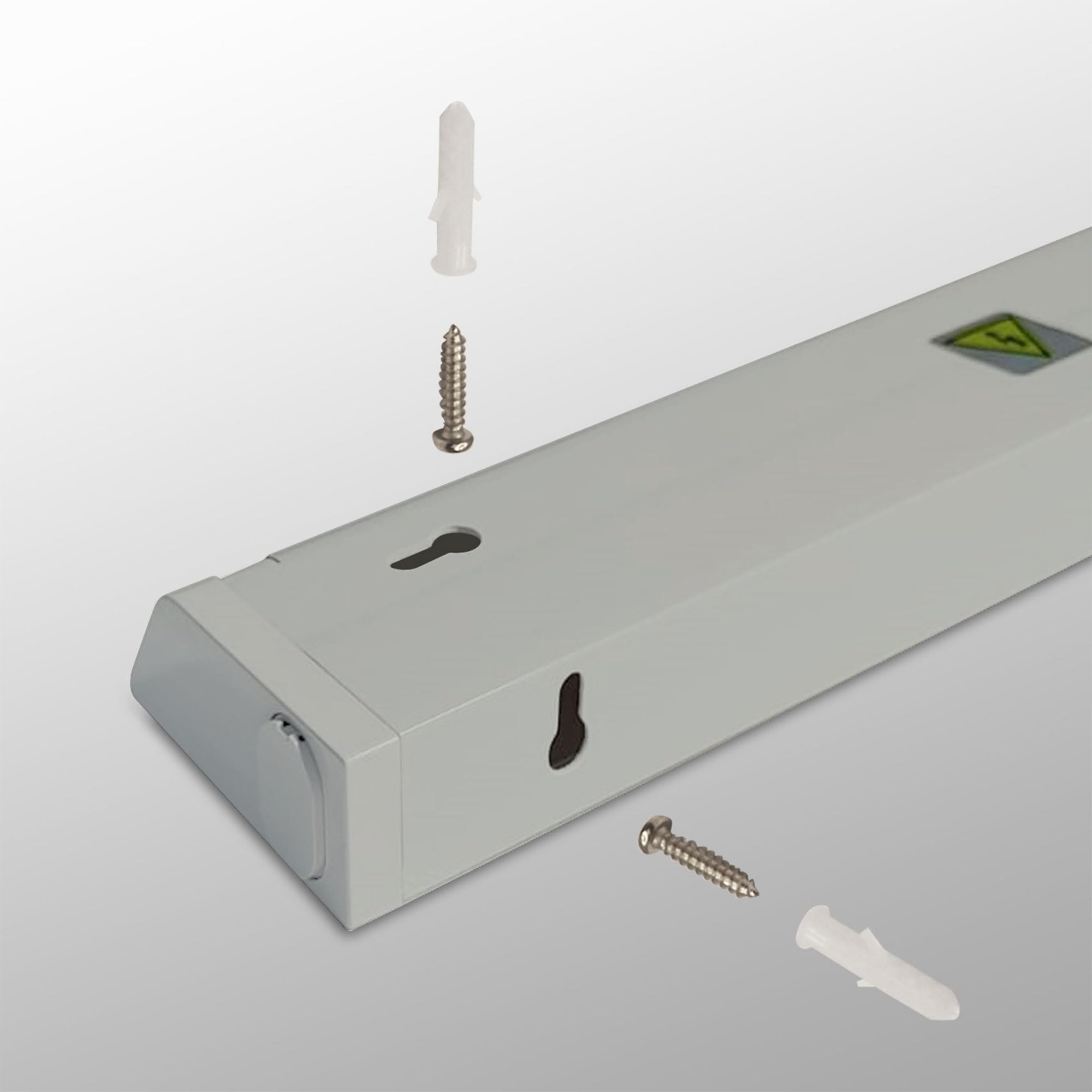 Maxkomfort LED Unterbauleuchte Küche 56cm (M) - Küchenlampe mit Schalter, schwenkbar & 3-Stufen-Dimmfunktion, 3 Lichtfarben - Warmweiß/Kaltweiß/Neutralweiß - Lichtleiste Unterschrank