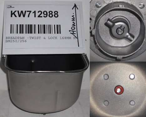  KENWOOD BM250 CESTELLO PANE TIPO-1 TWIST&LOCK