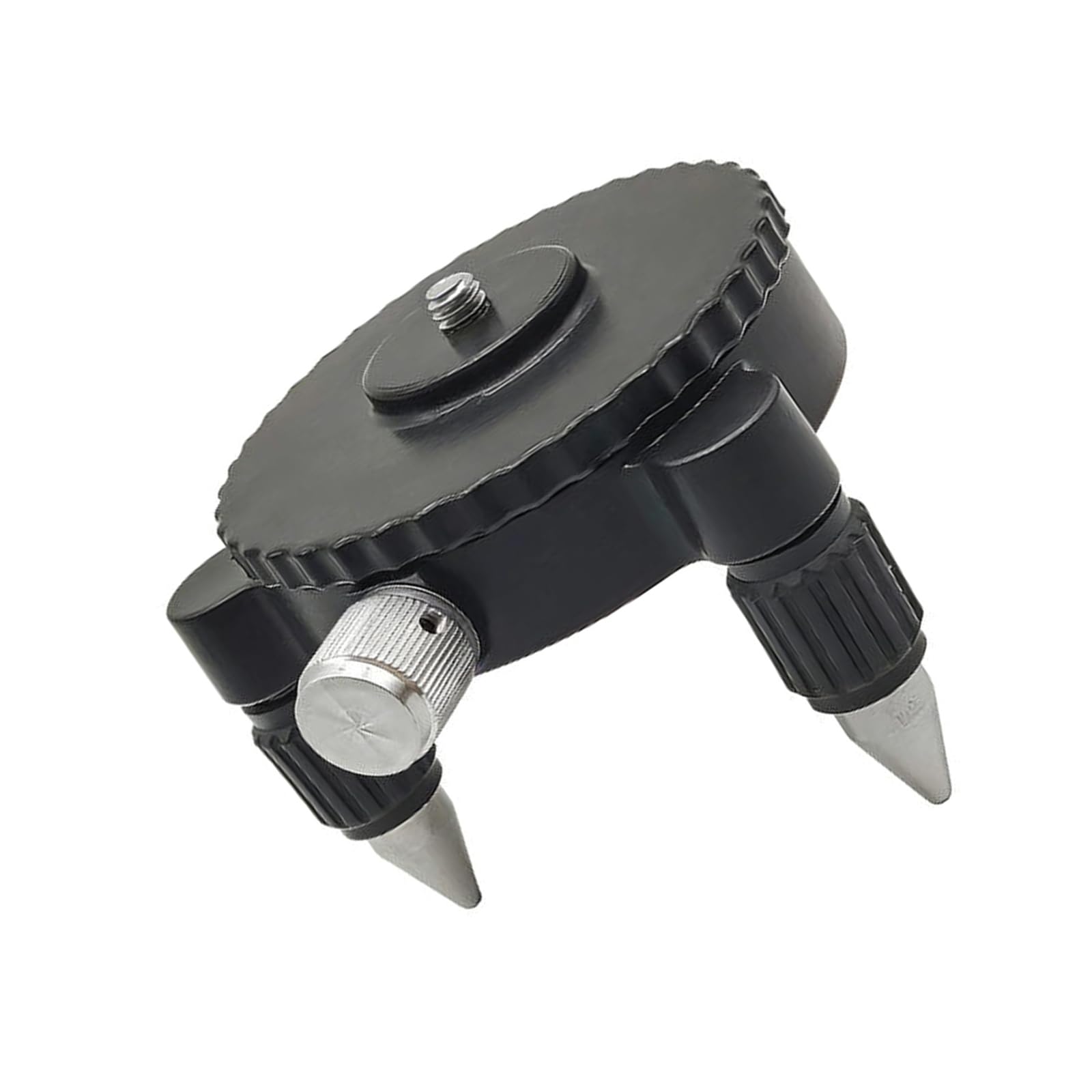 Msioytog 360 Degree Rotation Base Tripod Bracket Universals Fine with High Accuracy and Stability Enduring Levels Meter