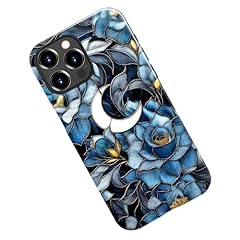 Stained Glass Floral and Moon