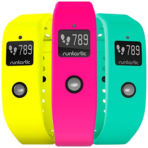 Runtastic Unisex Orbit Armband, 3er Pack,  Neon Pink/Neon Gelb/Neon Grün