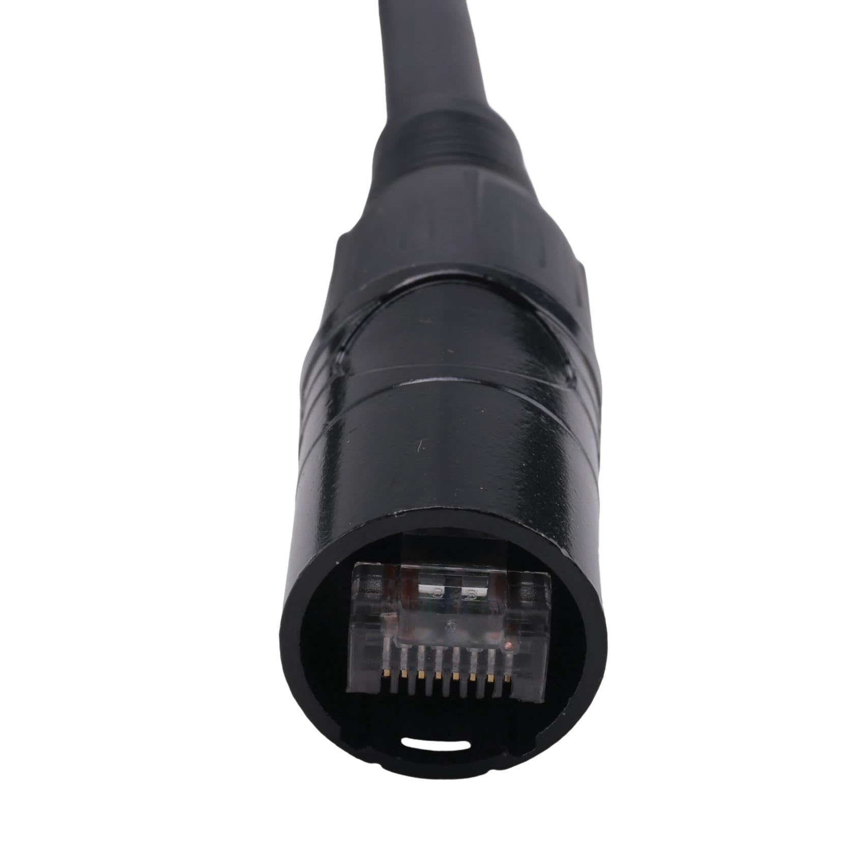 2 x kabel Ethernet CAT6 Ethercon kompatybilny wtyk RJ45 do konfiguracji studyjnych, tournee, produkcji scenicznej, koncertów, 3 metry