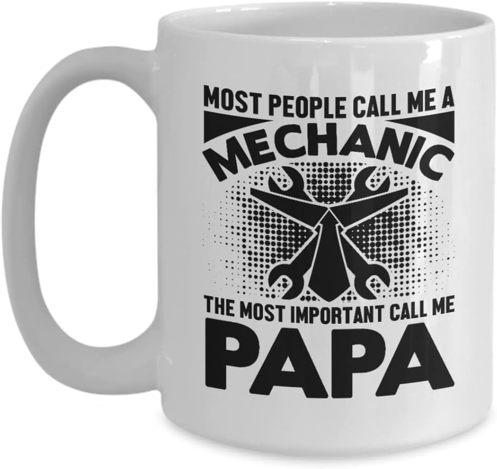 SARVADA DECOR Men Dad Husband Boyfriend, Poppie Fathers Day Funny Best Dad Coffee Mug, Dady Daughter Papa