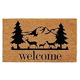 Calloway Mills 102461729 Rocky Mountain Welcome Doormat 17' x 29'
