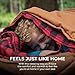 Teton Junior, 0 Degree Sleeping Bag. Finally, Sleeping Bag for Boys, Girls, All Kids, Warm and Comfortable; for All Camping Weather and Built to Last