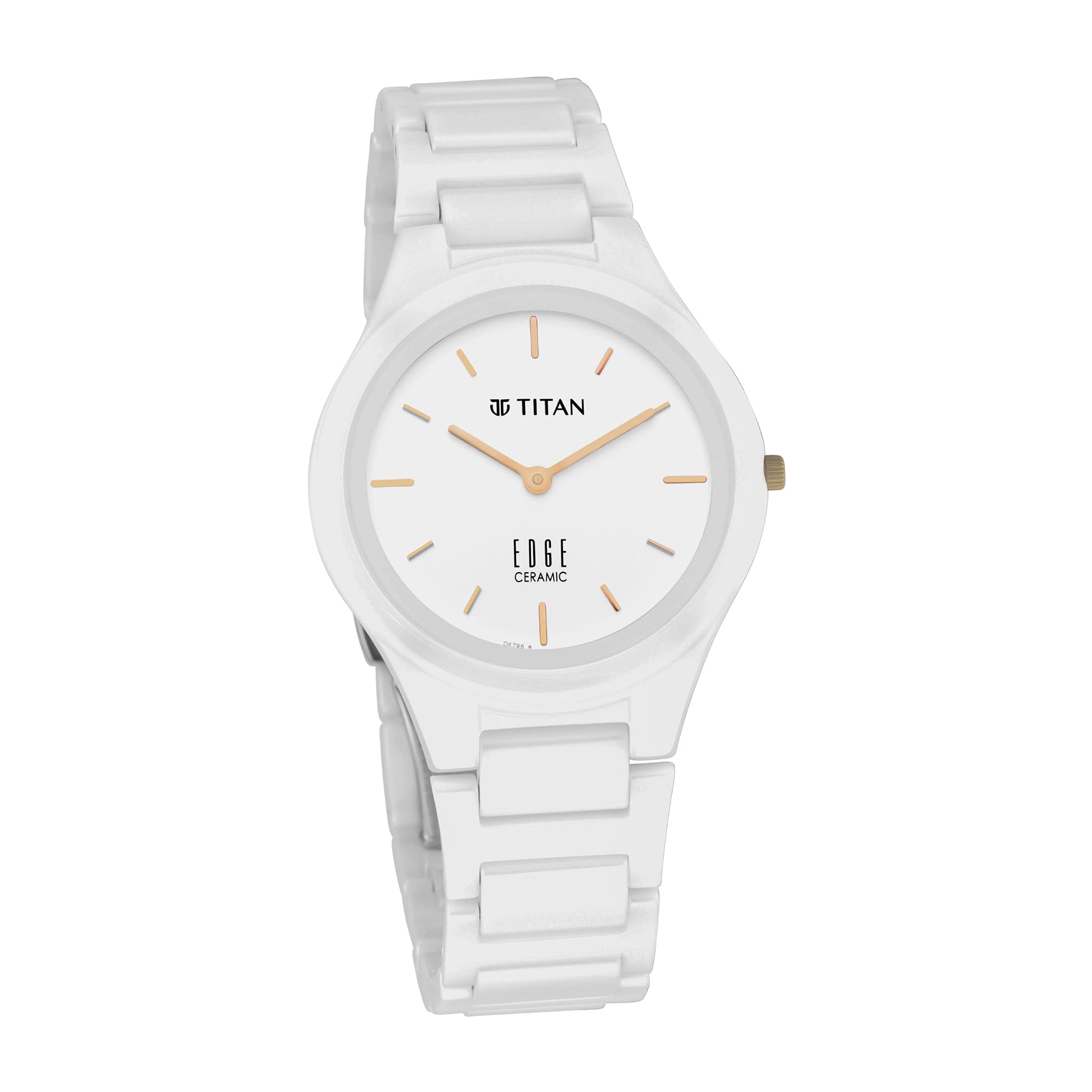 Titan Edge Ceramic White Dial Analog Ceramic Strap Watch for Women-NS2653QC04 (B091Q6NH33) Amazon Price History, Amazon Price Tracker