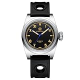 ACHARD AMOY Men Automatic Watch Pilot 39mm Mechanical Wristwatch Diver 20ATM C3 Luminous Sapphire Mirror NH35 Military (Pilot Watch 2) -  Shenzhen Bin Ni Watches Co.,Ltd