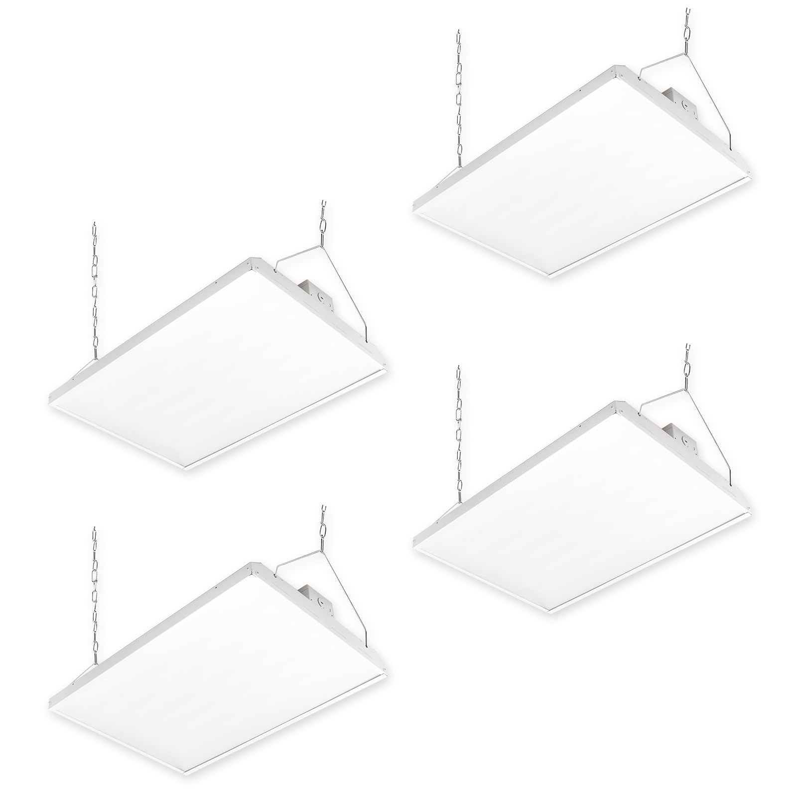 Smarton 800-Watt Equivalent 2FT LED Linear High Bay Light, 210W, 28350LM,135LM/W, 5000K High Bay Shop Light,120-277V, 0-10V Dimmable UL&DLC Listed Linear Highbay Fixture for Warehouse, Supermarkets
