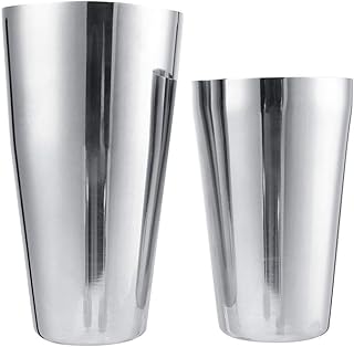 Kit per la preparazione di cocktail in acciaio inox Cocktail Shaker Maker Set Home Bar Accessori per attrezzi da barista(800/600ML )
